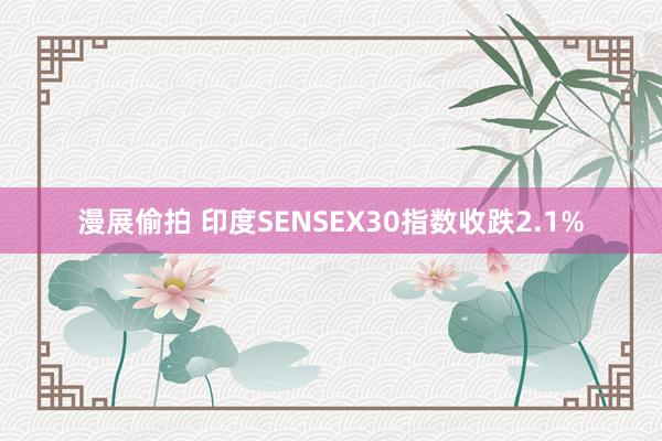 漫展偷拍 印度SENSEX30指数收跌2.1%